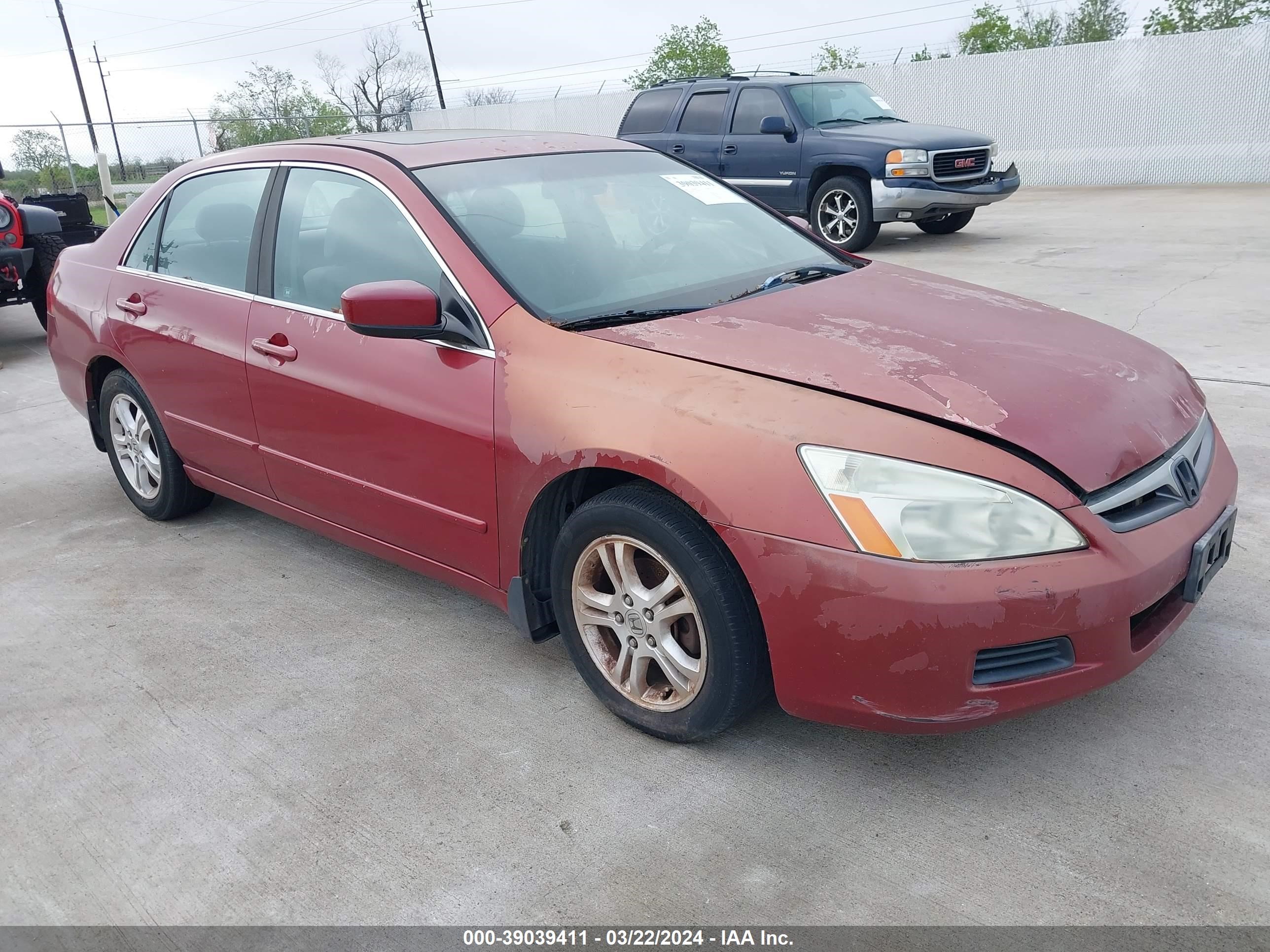 honda accord 2007 1hgcm56777a108589