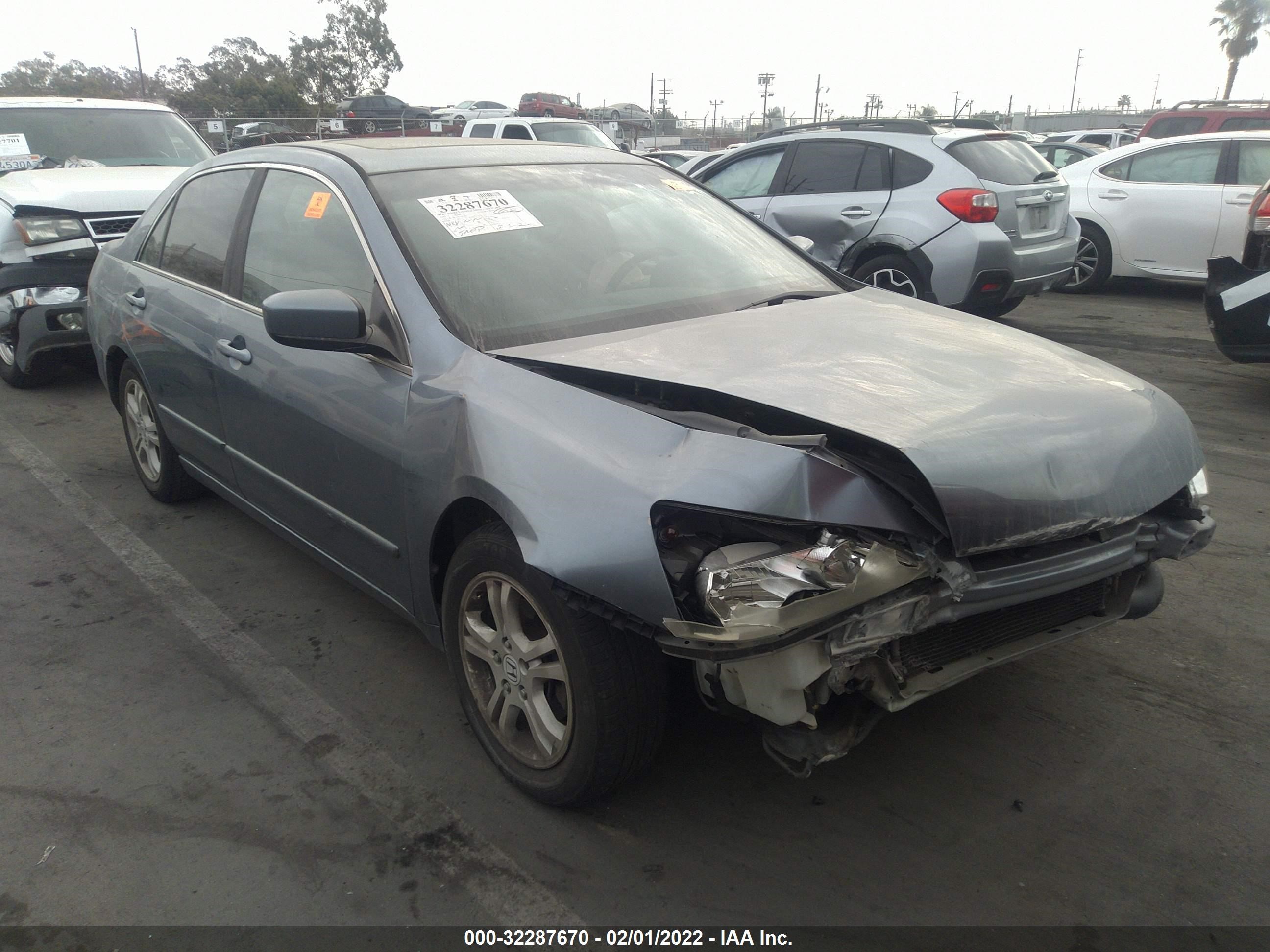 honda accord 2007 1hgcm567x7a128013