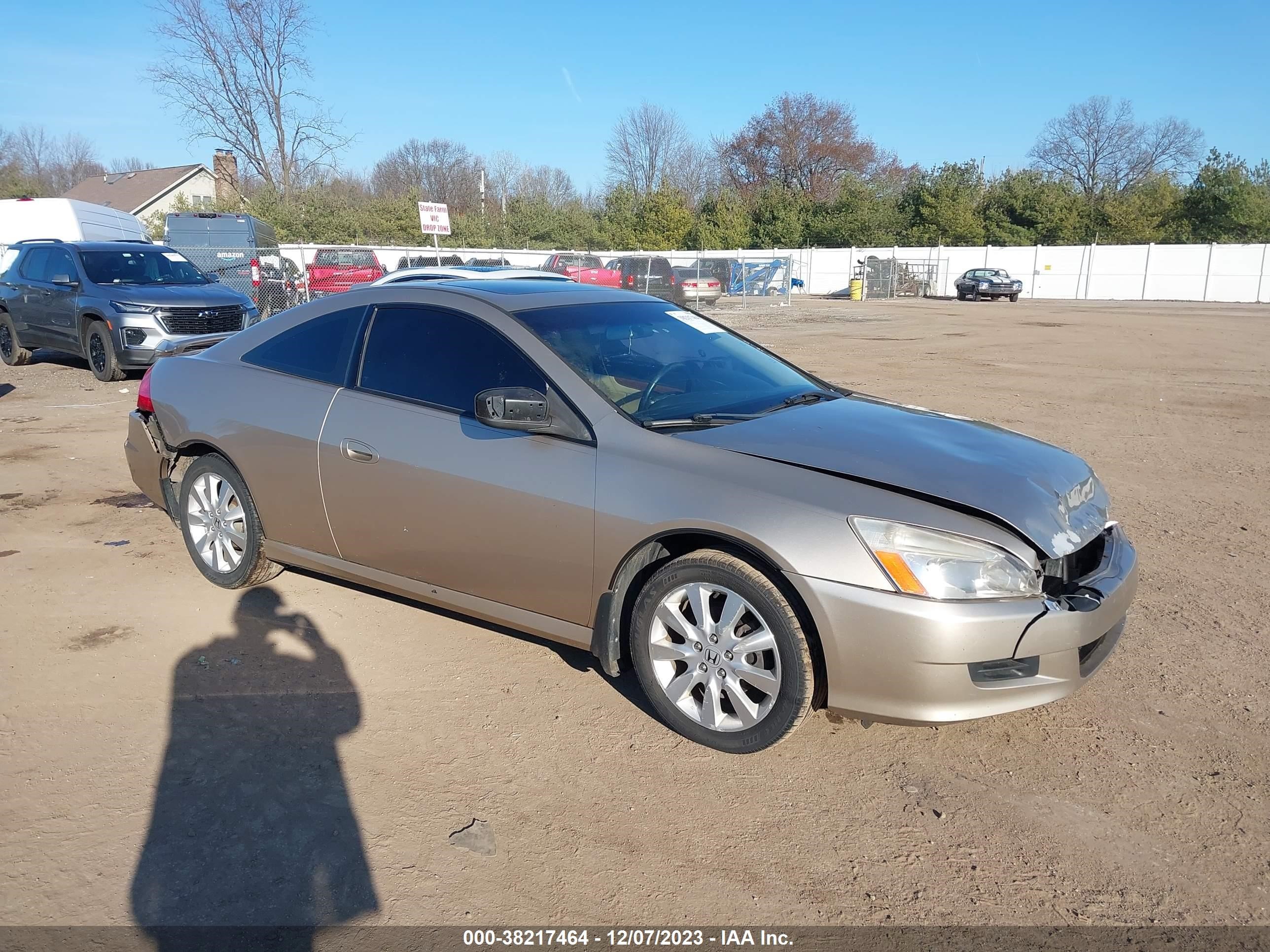 honda accord 2007 1hgcm82617a001620