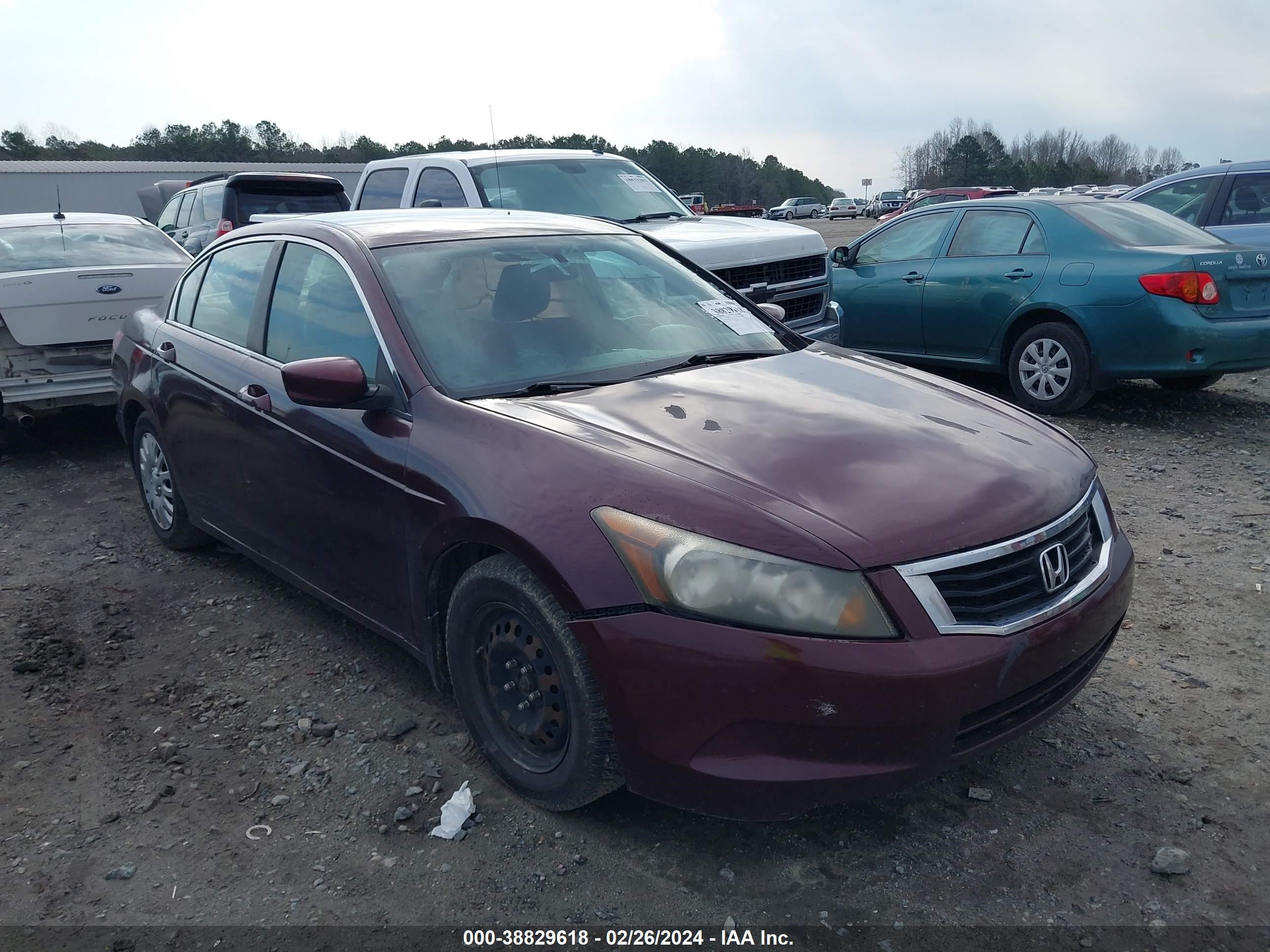 honda accord 2009 1hgcp26309a087364