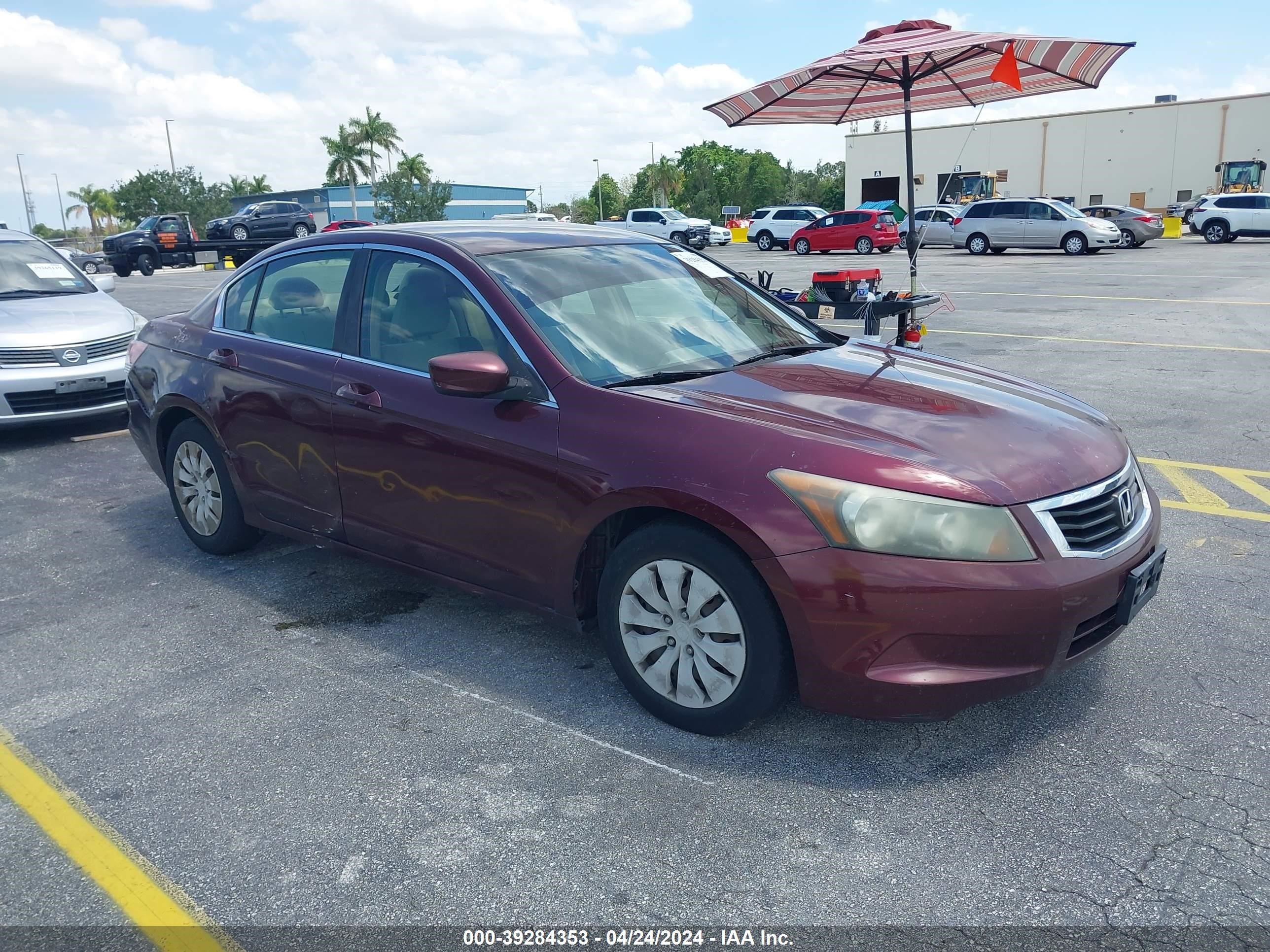 honda accord 2009 1hgcp26349a042394