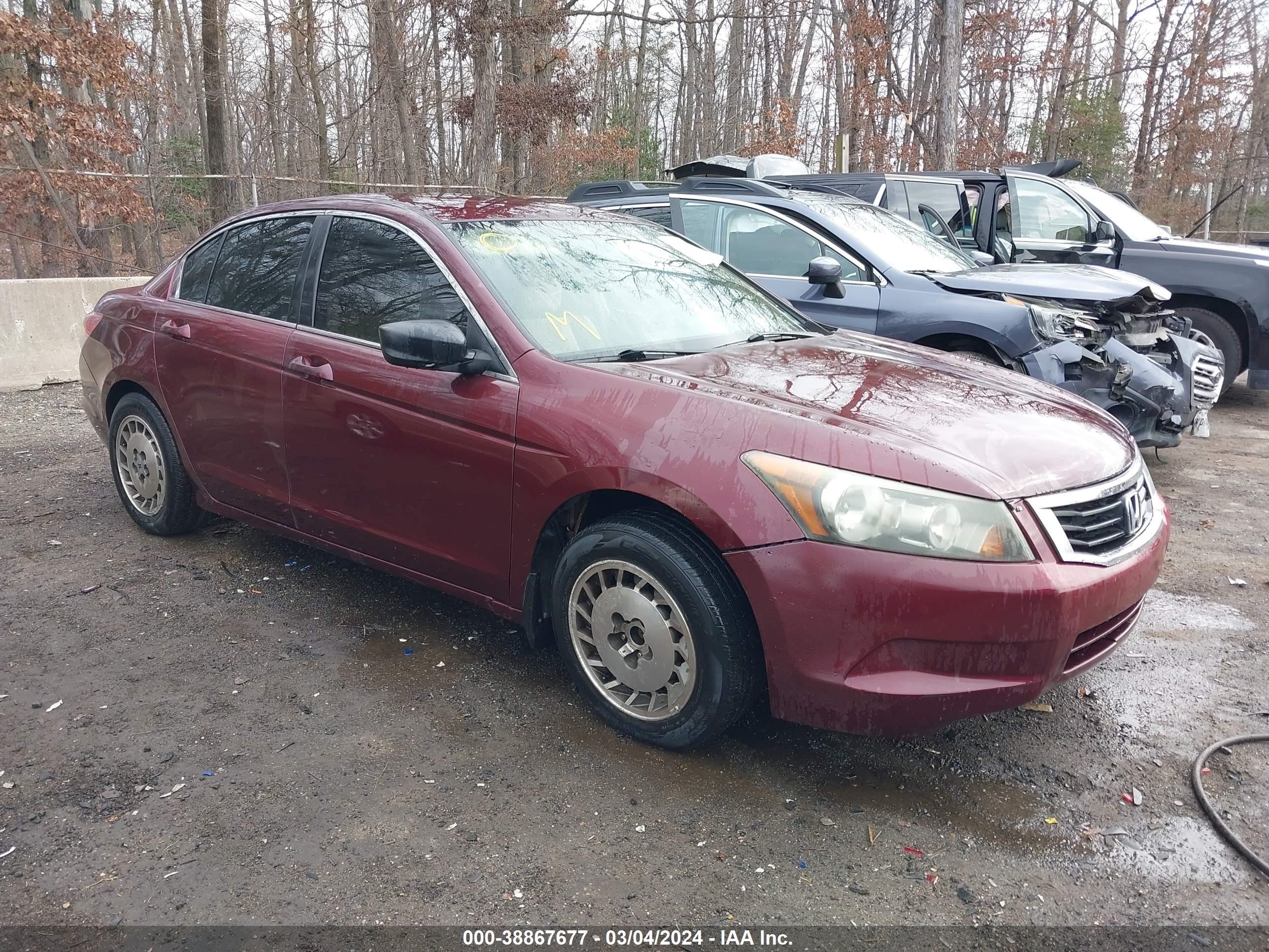 honda accord 2009 1hgcp26389a062860