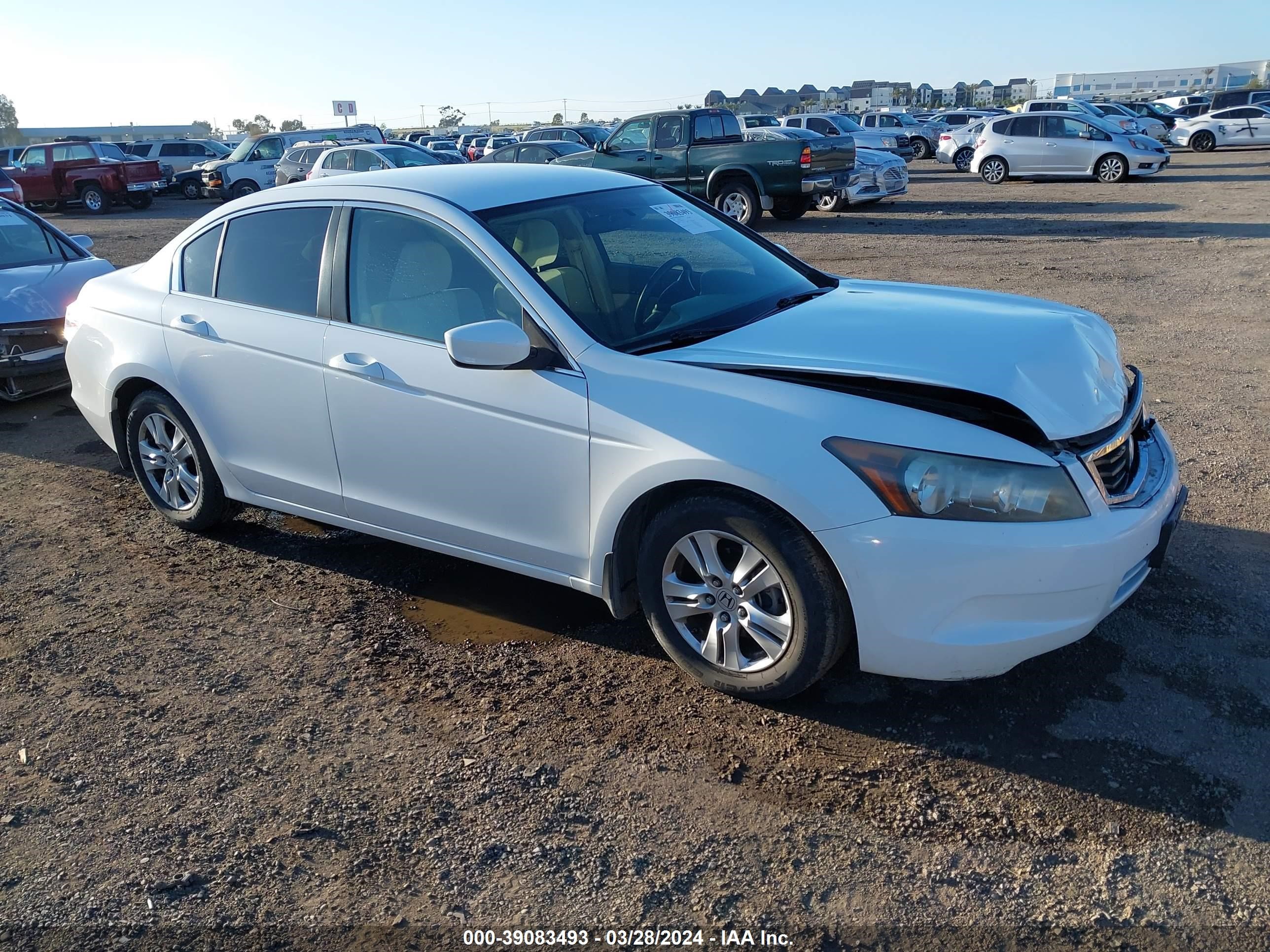 honda accord 2008 1hgcp264x8a087329