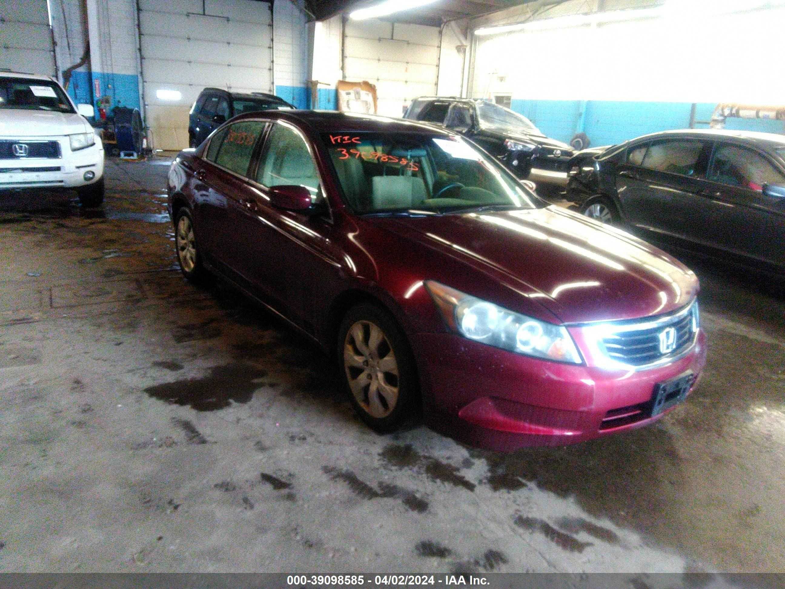 honda accord 2009 1hgcp26759a125531