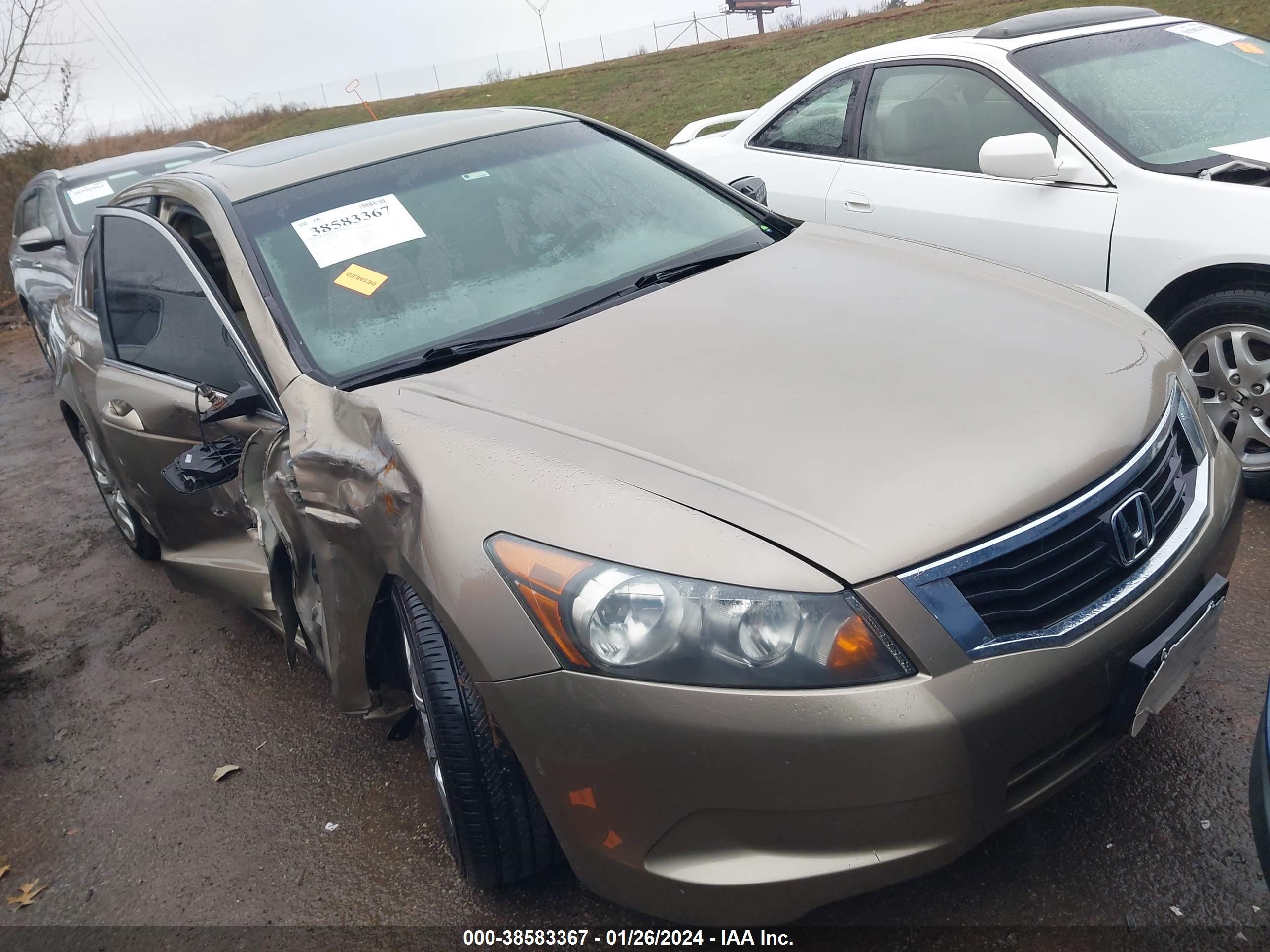 honda accord 2009 1hgcp26819a029582