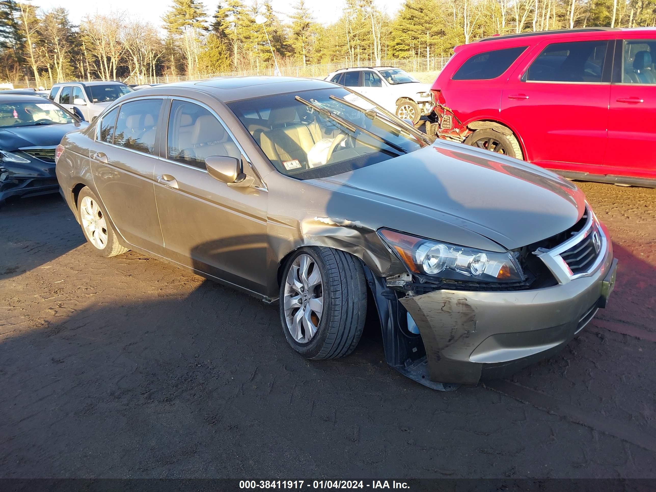 honda accord exl 2008 1hgcp26848a023239