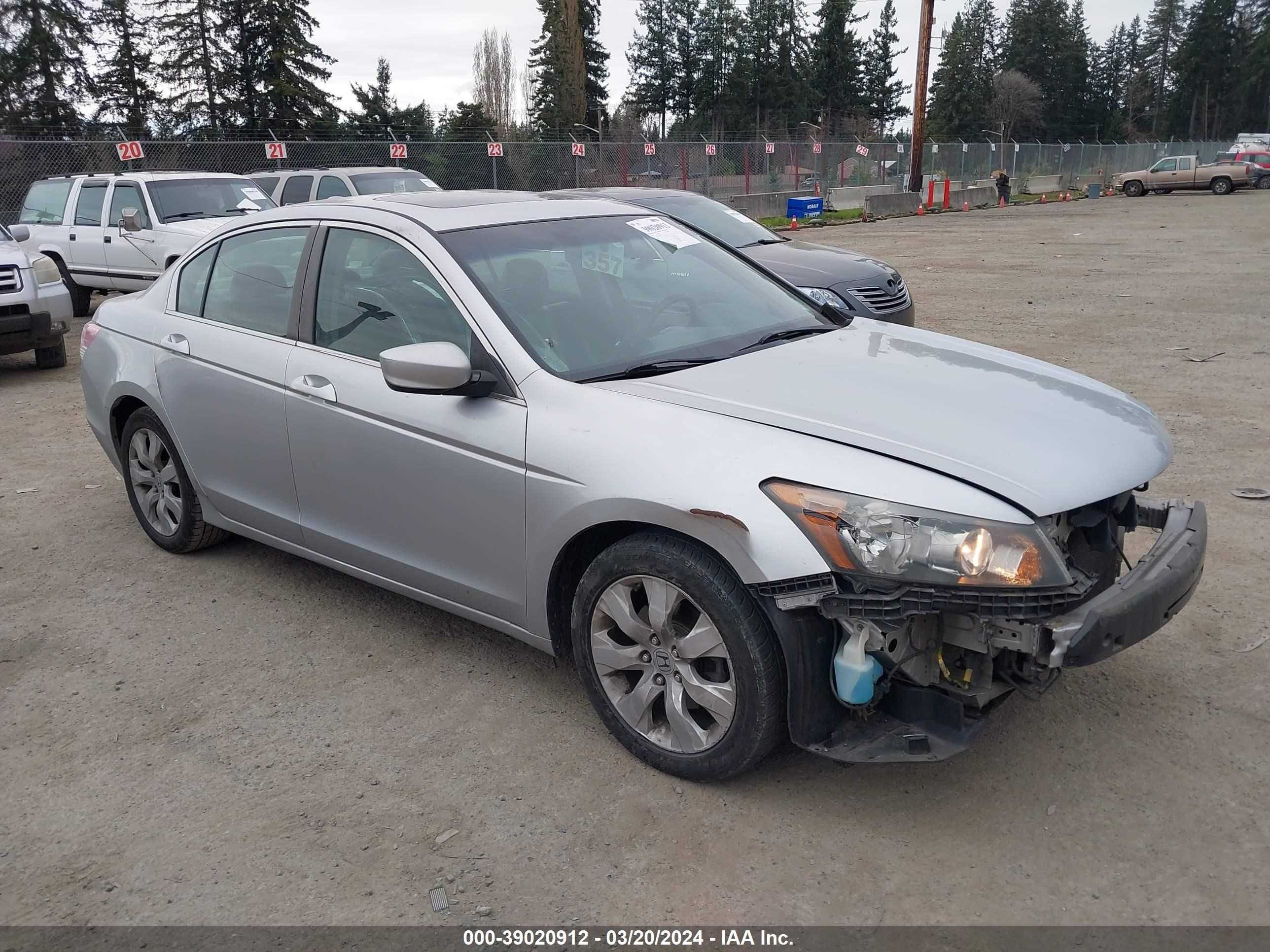 honda accord 2008 1hgcp26868a145357