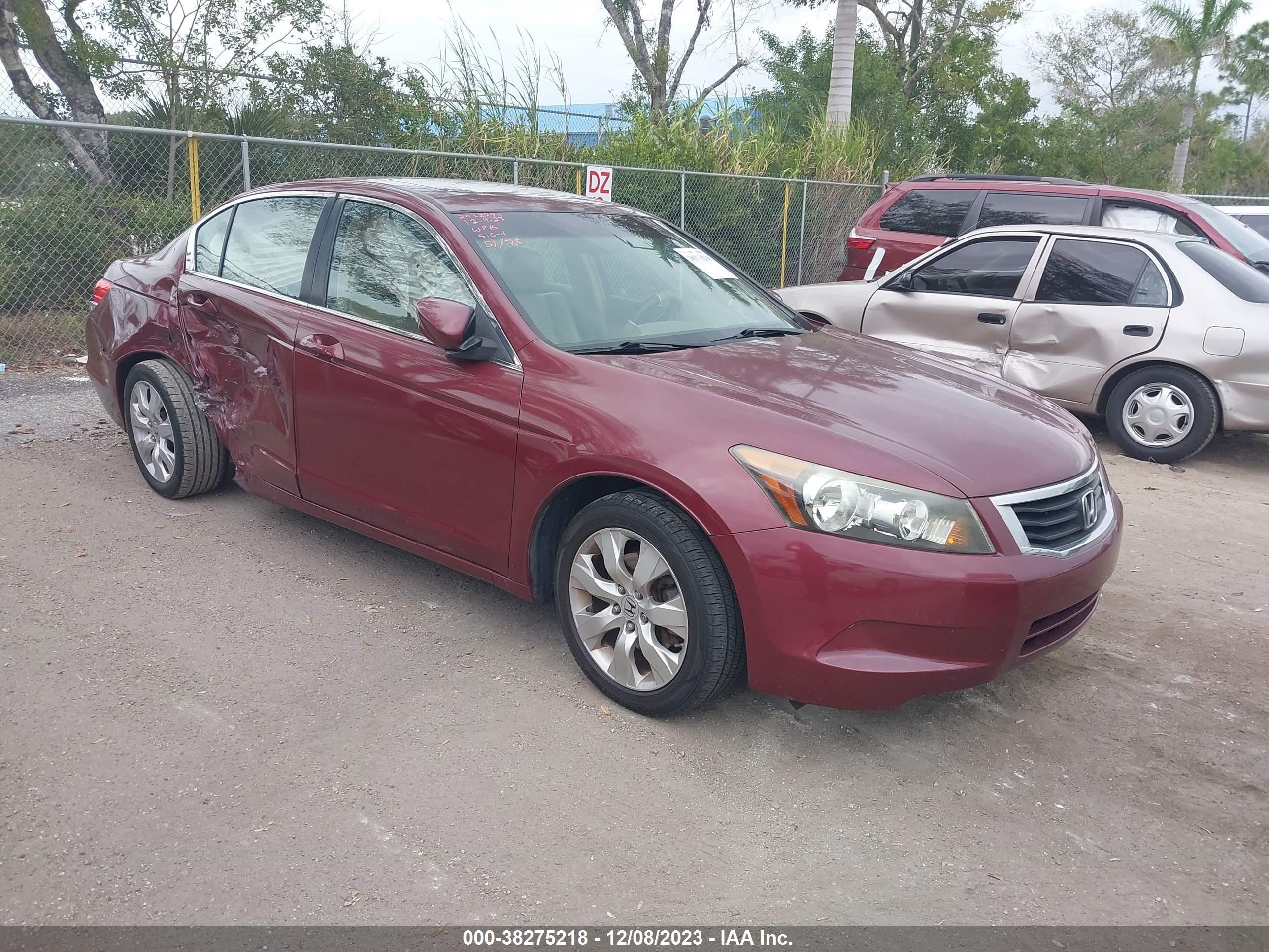 honda accord 2009 1hgcp26889a115827