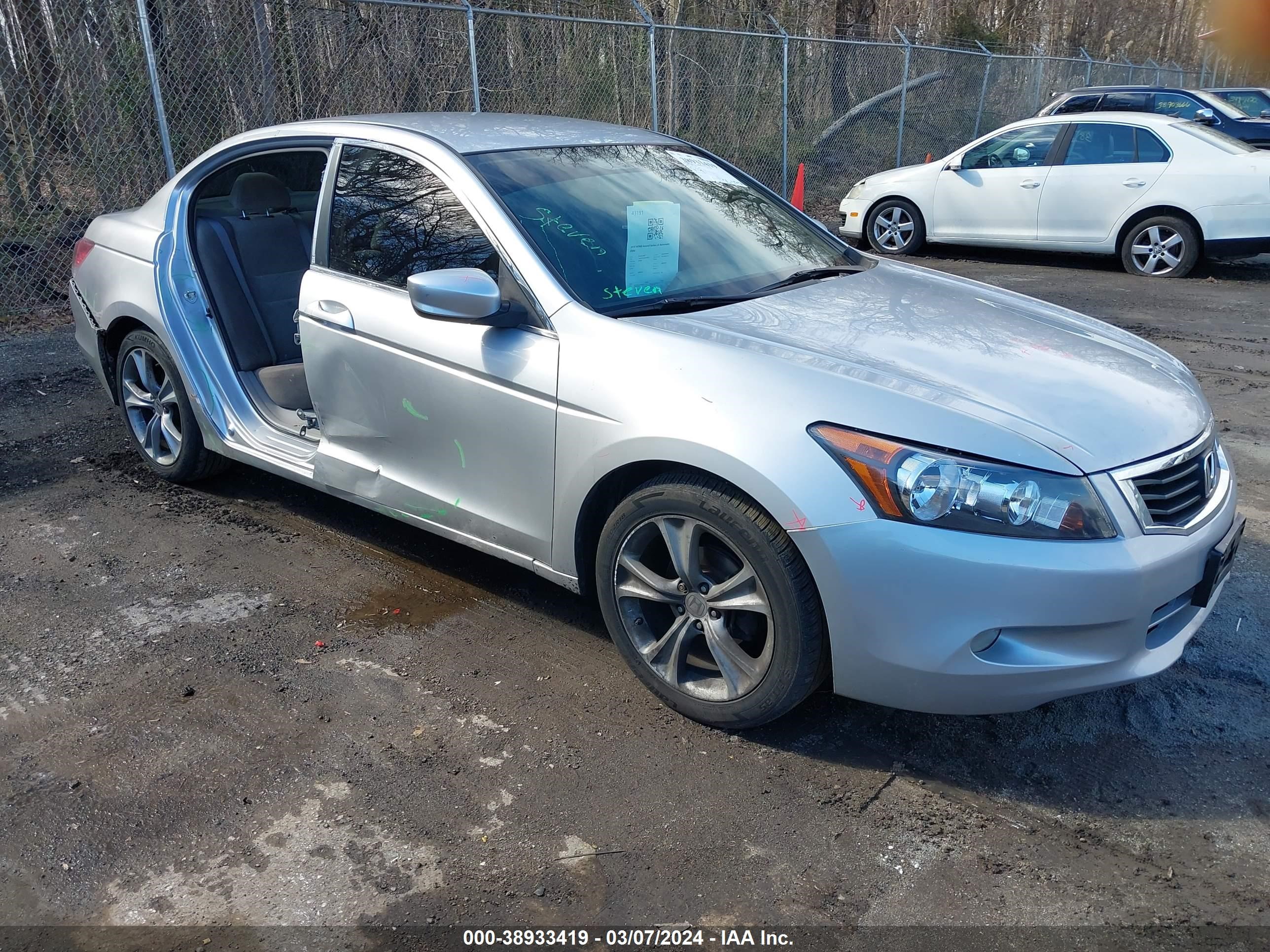 honda accord 2010 1hgcp2f37aa078231