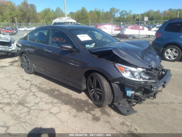 honda accord sedan 2016 1hgcr2f50ga142873