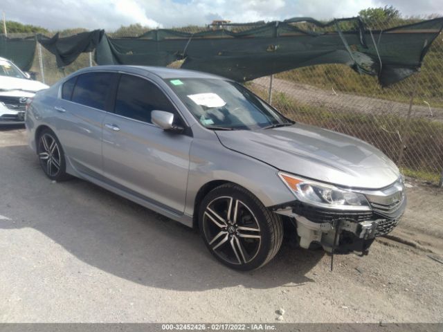 honda accord sedan 2016 1hgcr2f51ga124298