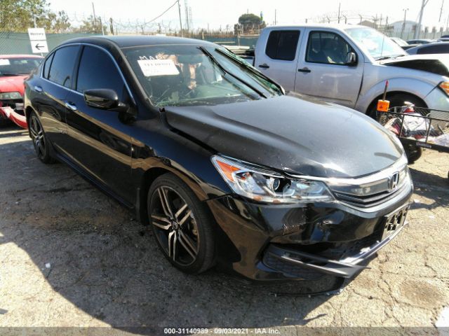 honda accord sedan 2016 1hgcr2f51ga197588