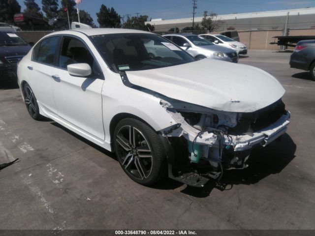 honda accord sedan 2016 1hgcr2f54ga019576