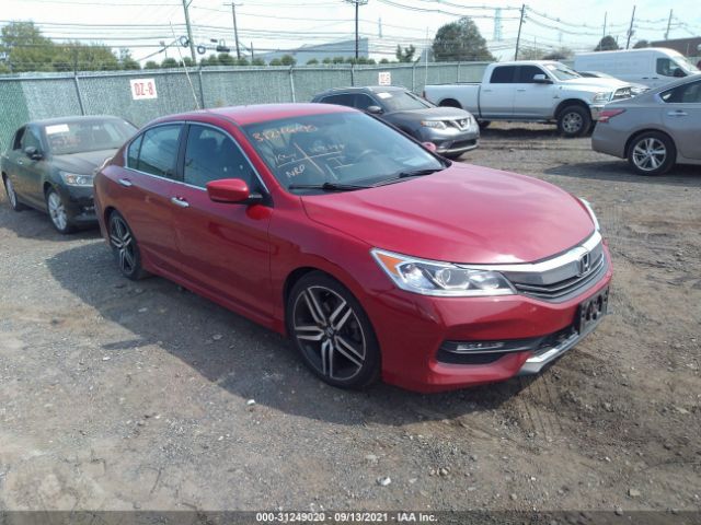 honda accord sedan 2017 1hgcr2f54ha009969