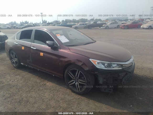 honda accord sedan 2017 1hgcr2f54ha041594