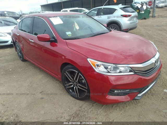 honda accord sedan 2017 1hgcr2f54ha044561