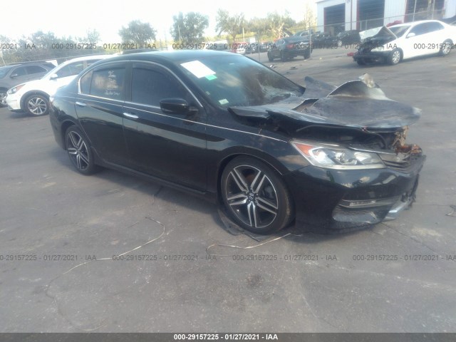 honda accord sedan 2017 1hgcr2f54ha128816