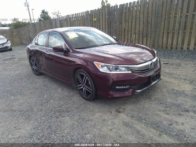 honda accord sedan 2017 1hgcr2f54ha178177