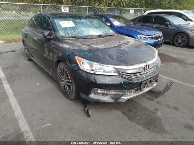 honda accord sedan 2016 1hgcr2f57ga058677