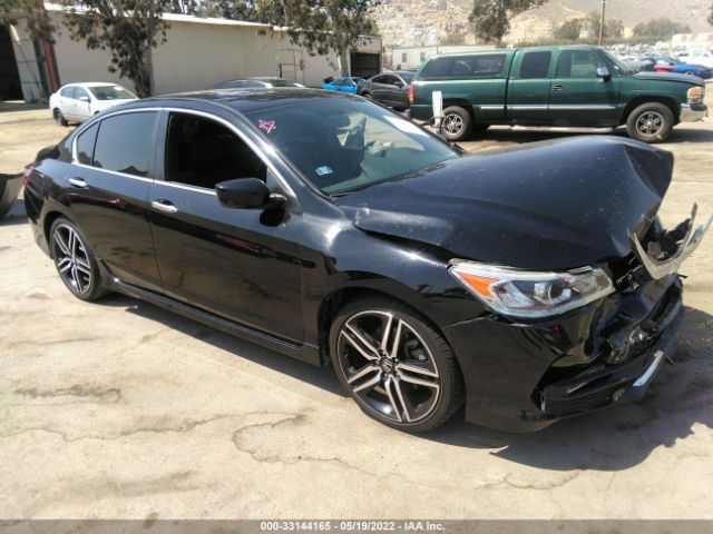 honda accord sedan 2016 1hgcr2f57ga227306