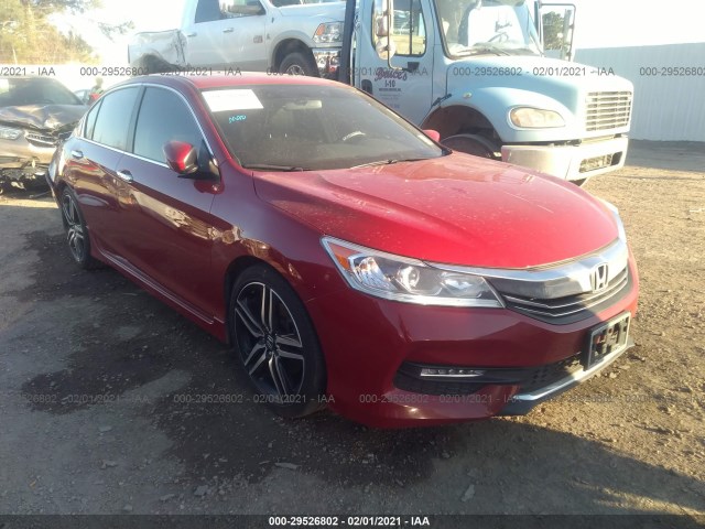 honda accord sedan 2017 1hgcr2f57ha152060