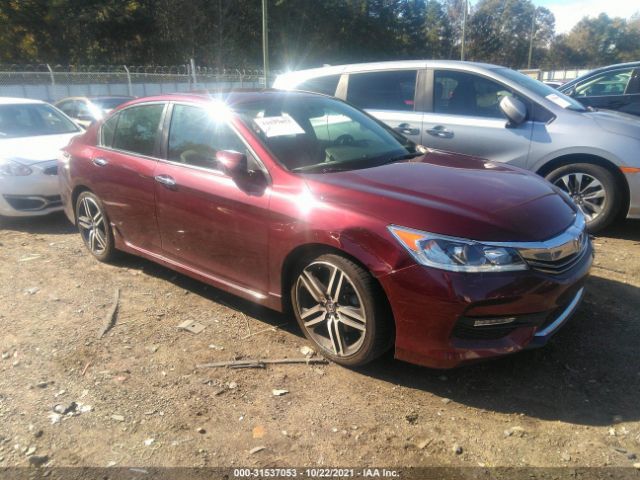 honda accord sedan 2017 1hgcr2f5xha191466