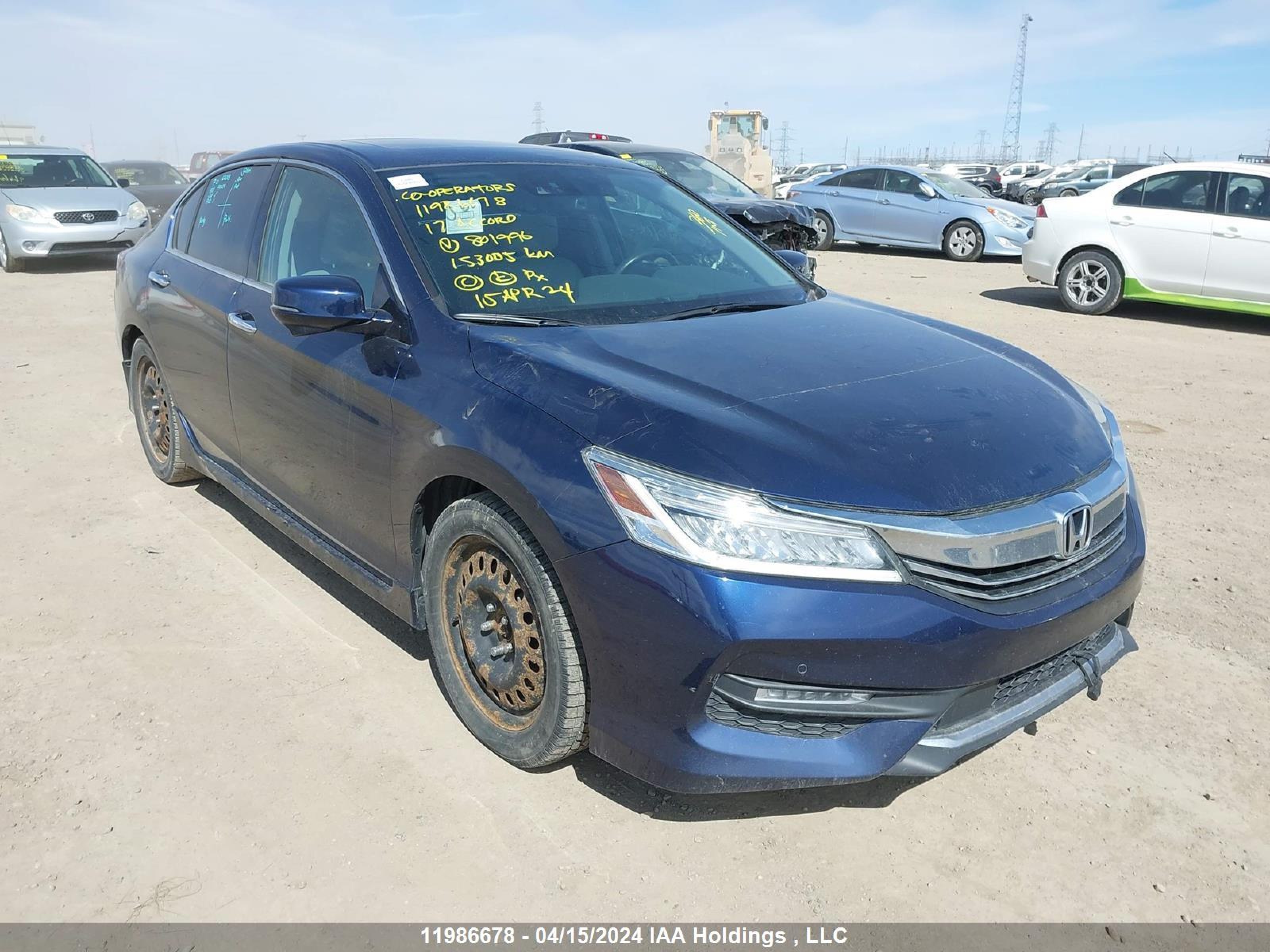 honda accord 2017 1hgcr3f90ha801996