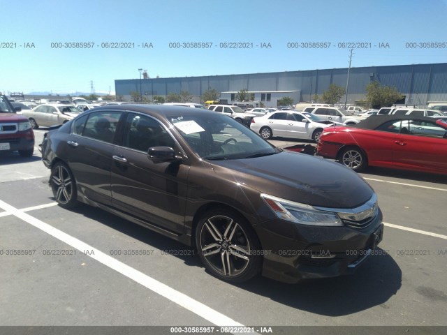 honda accord sedan 2016 1hgcr3f9xga025150