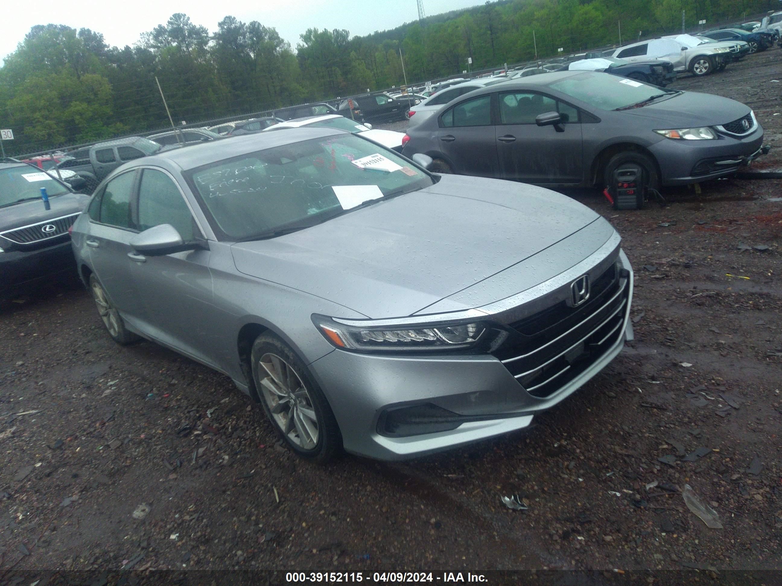 honda accord 2021 1hgcv1f14ma107364