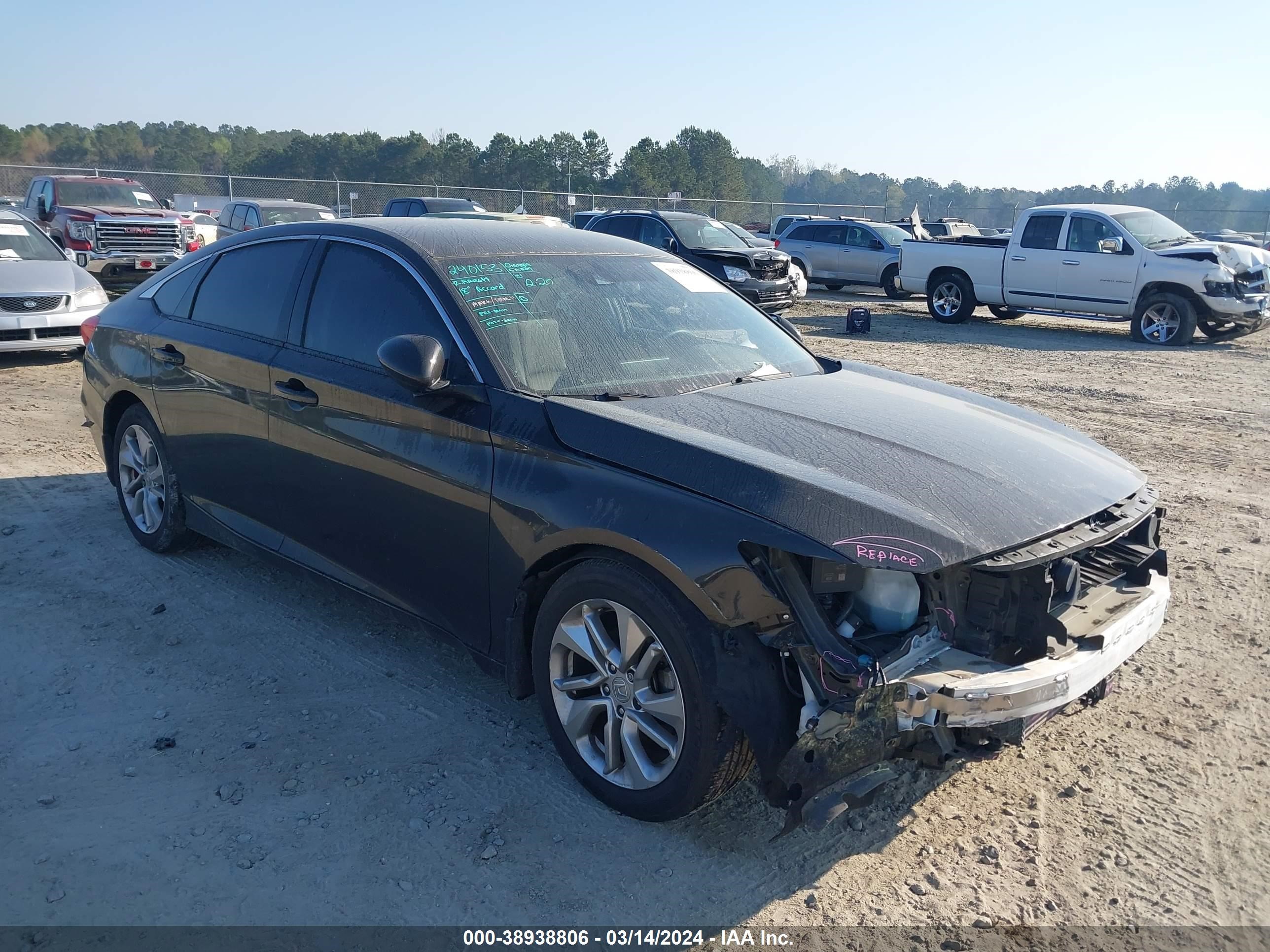 honda accord 2018 1hgcv1f1xja205990