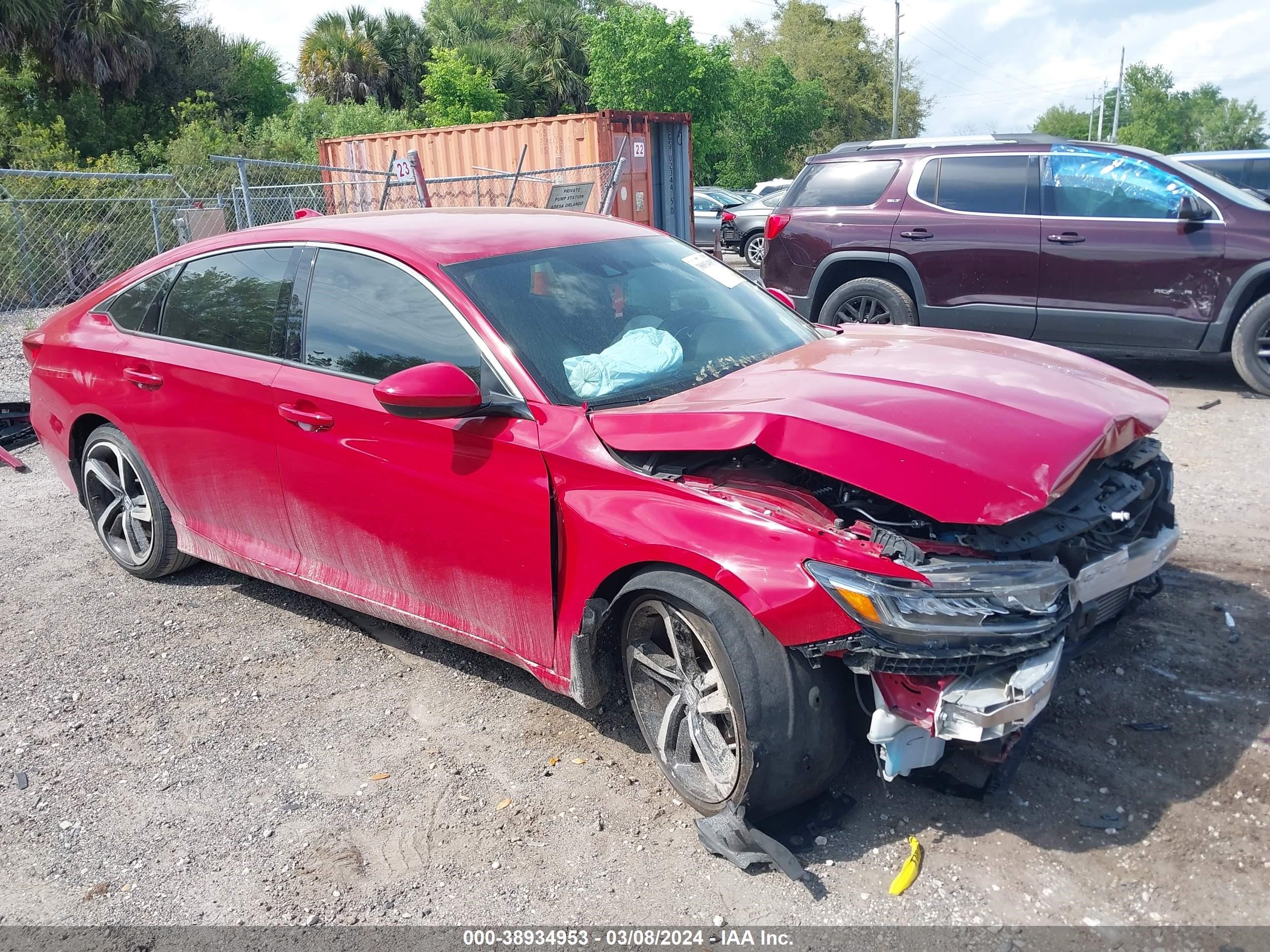 honda accord 2019 1hgcv1f30ka063197