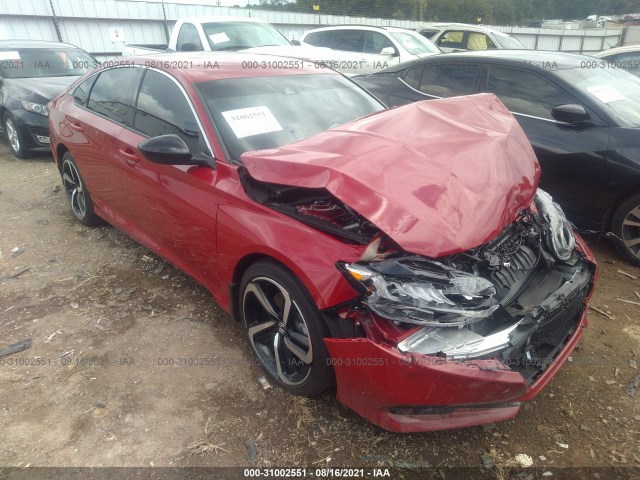 honda accord sedan 2021 1hgcv1f30ma080486