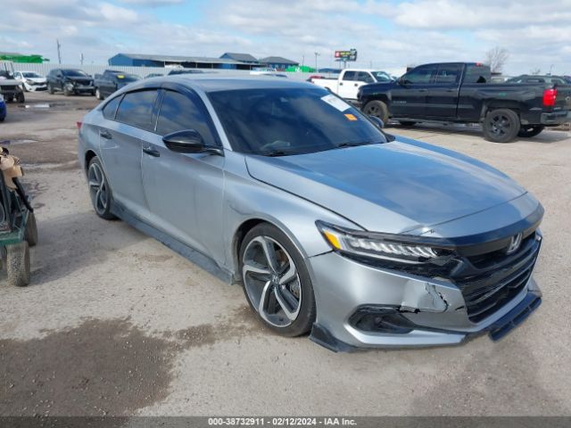 honda accord 2021 1hgcv1f32ma045030