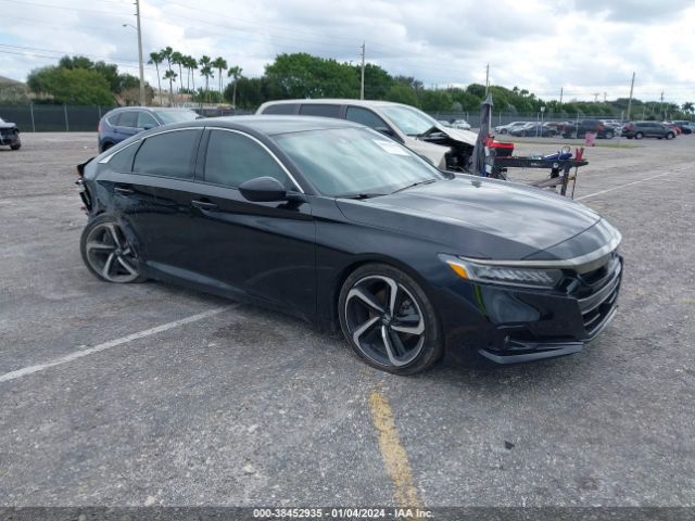 honda accord 2022 1hgcv1f34na091895