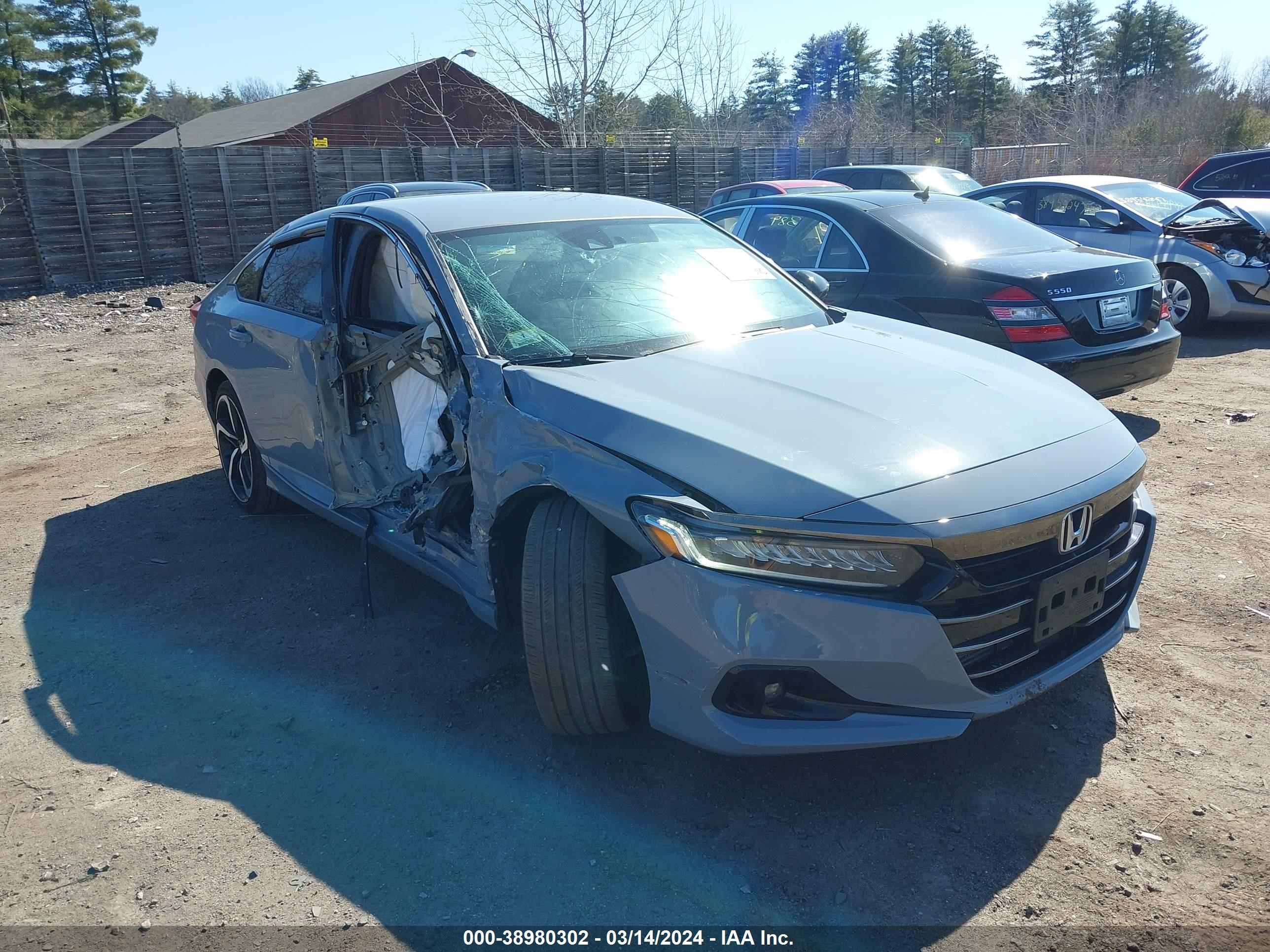 honda accord 2022 1hgcv1f35na109112