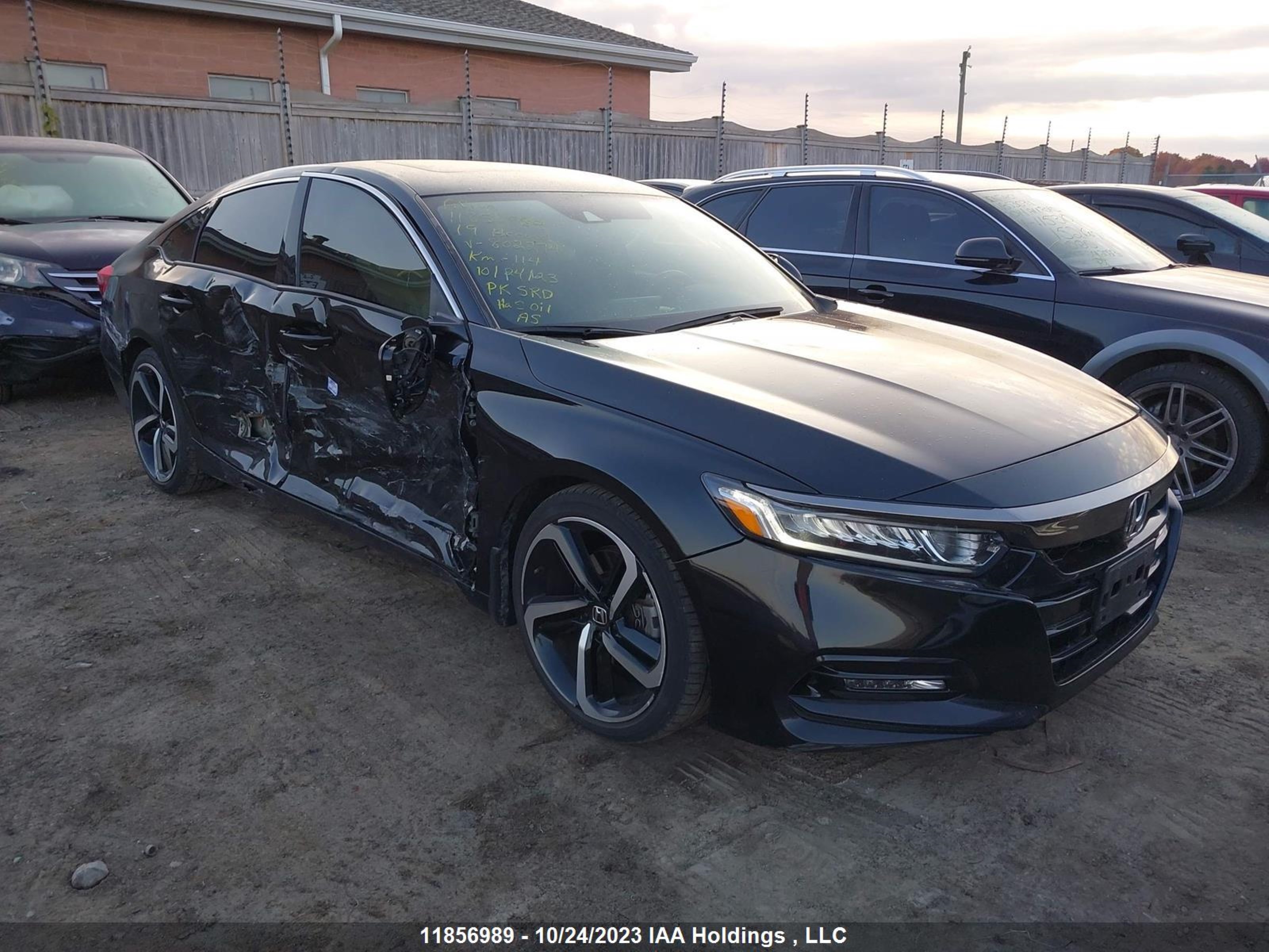 honda accord 2019 1hgcv1f37ka802274