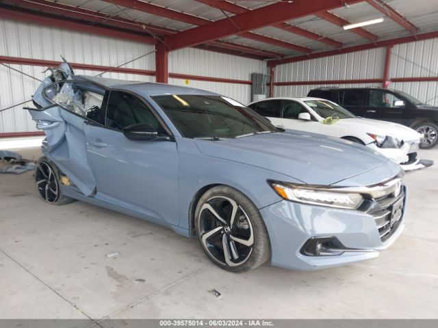 honda accord 2022 1hgcv1f39na036410