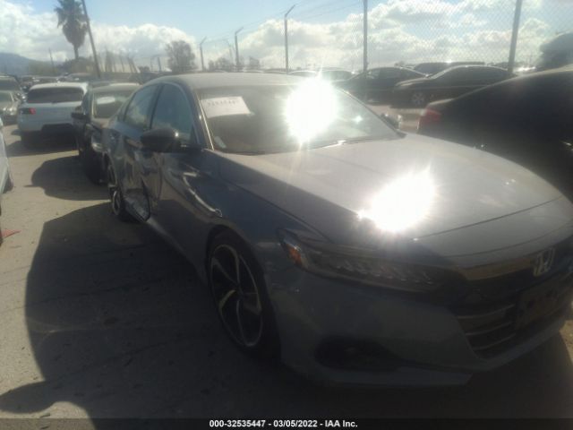 honda accord sedan 2021 1hgcv1f41ma007636