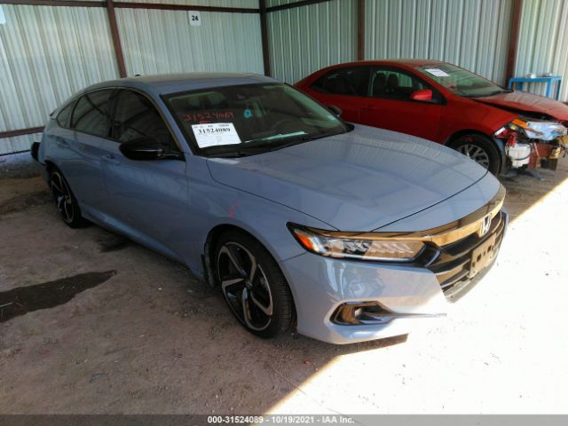 honda accord sedan 2021 1hgcv1f45ma057925