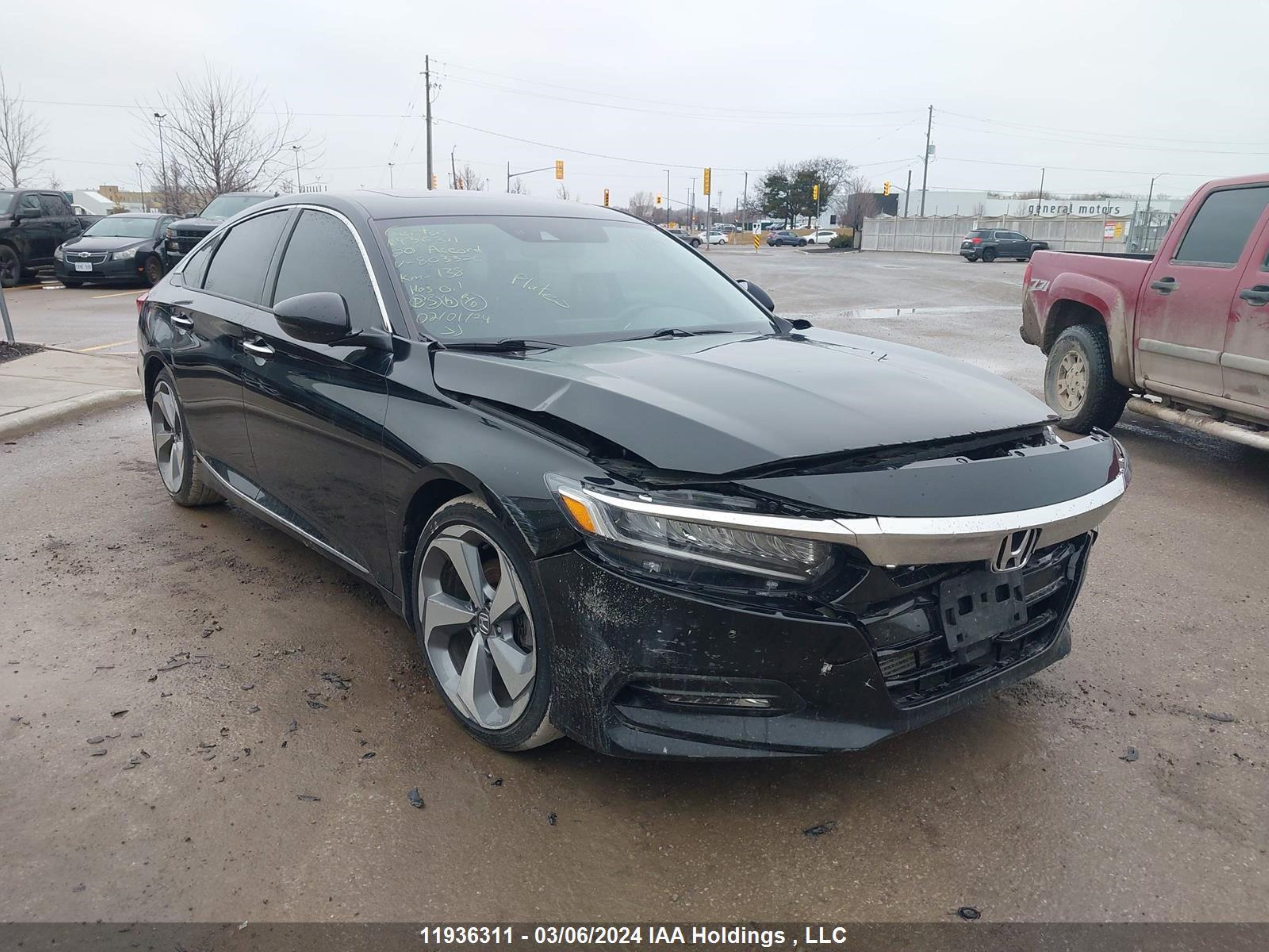 honda accord 2020 1hgcv1f98la803326