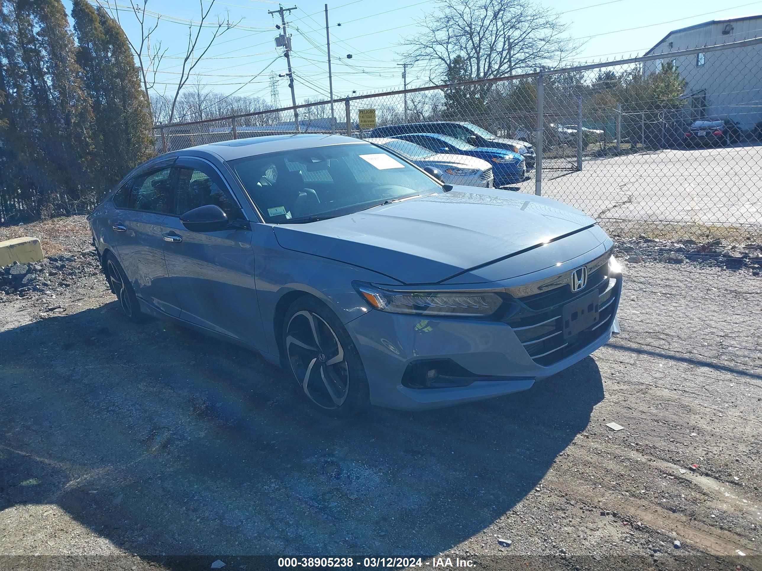 honda accord 2022 1hgcv2f33na020676