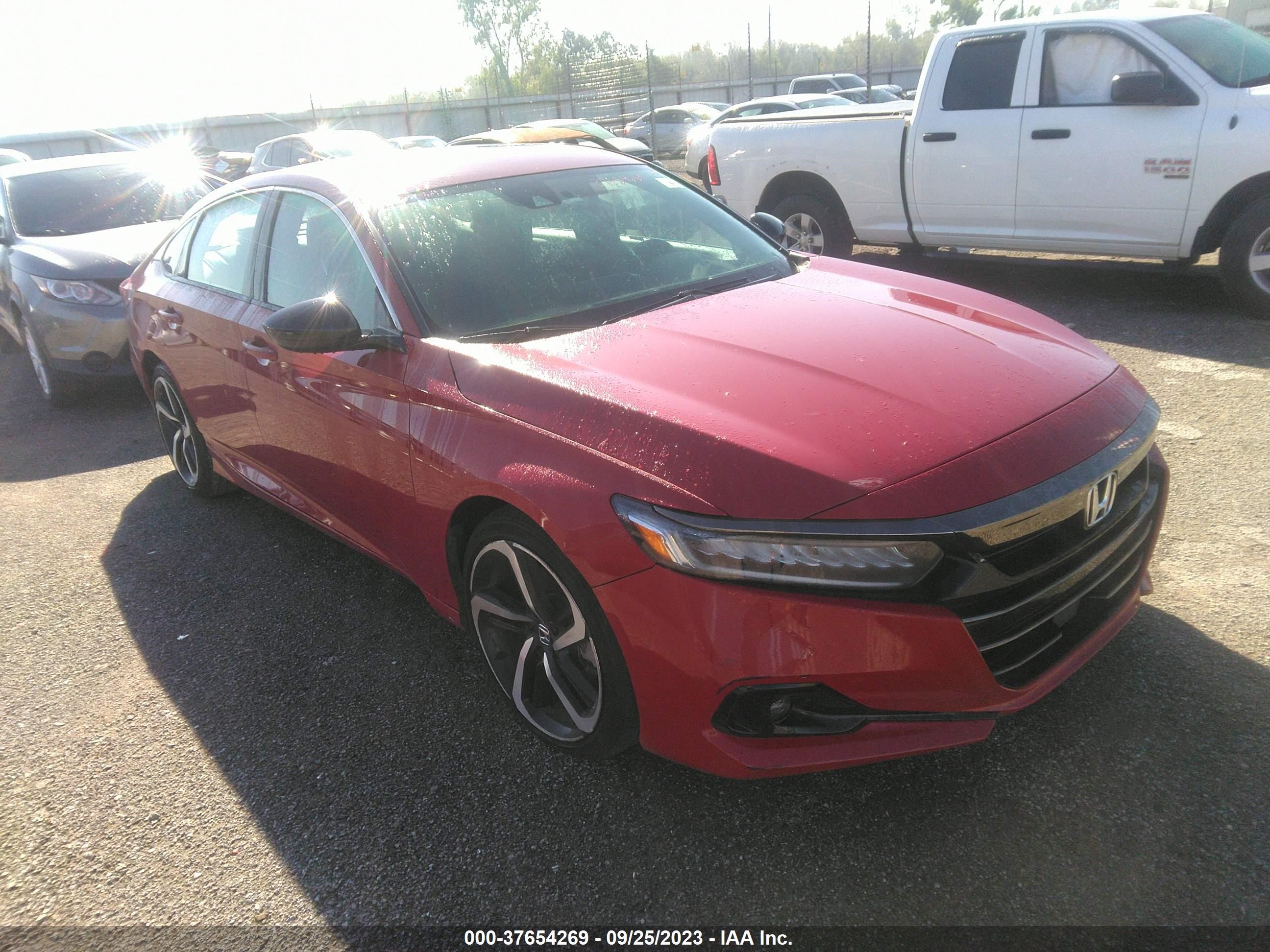 honda accord 2022 1hgcv2f39na011741