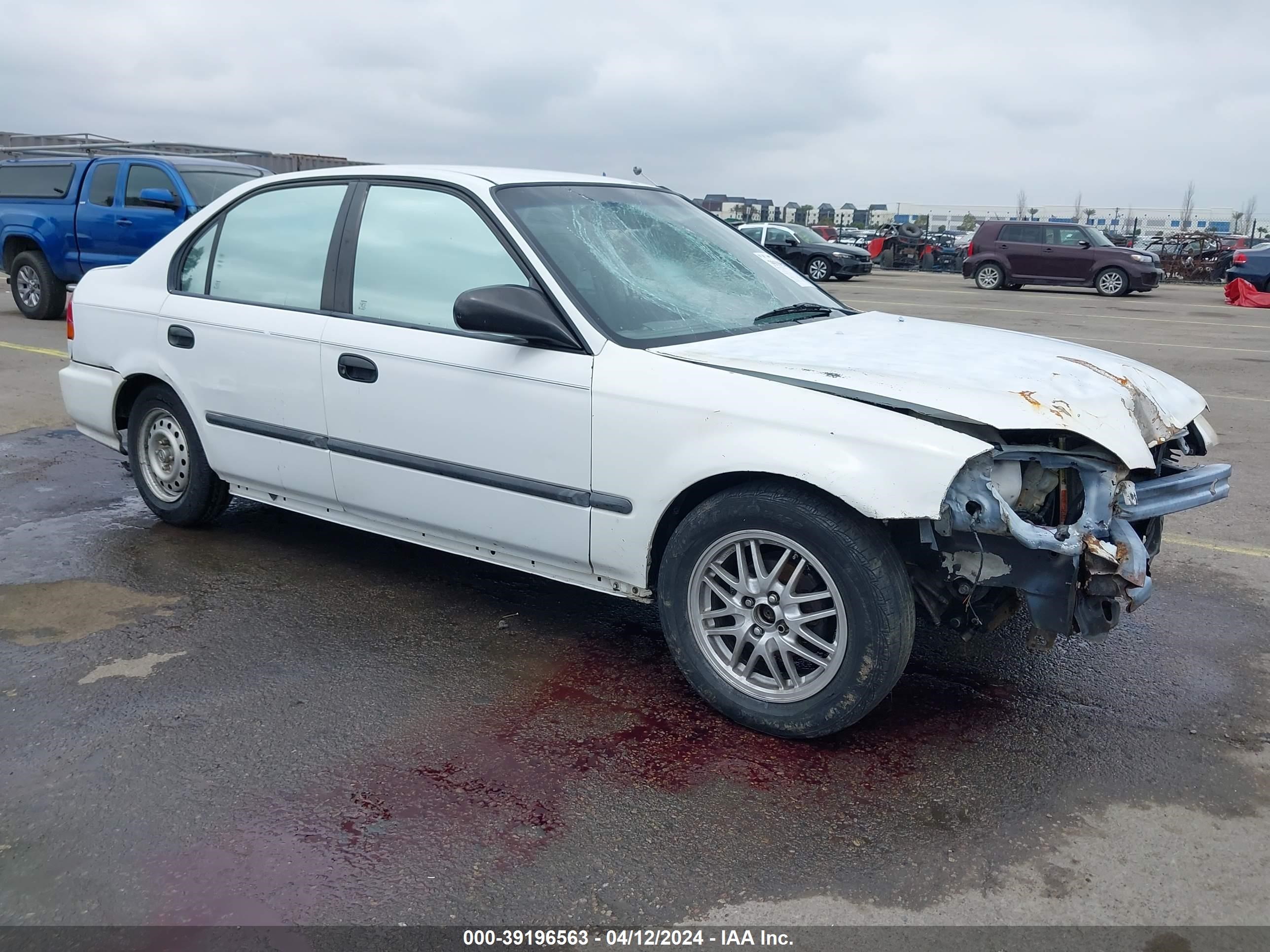 honda civic 1996 1hgej6625tl031490