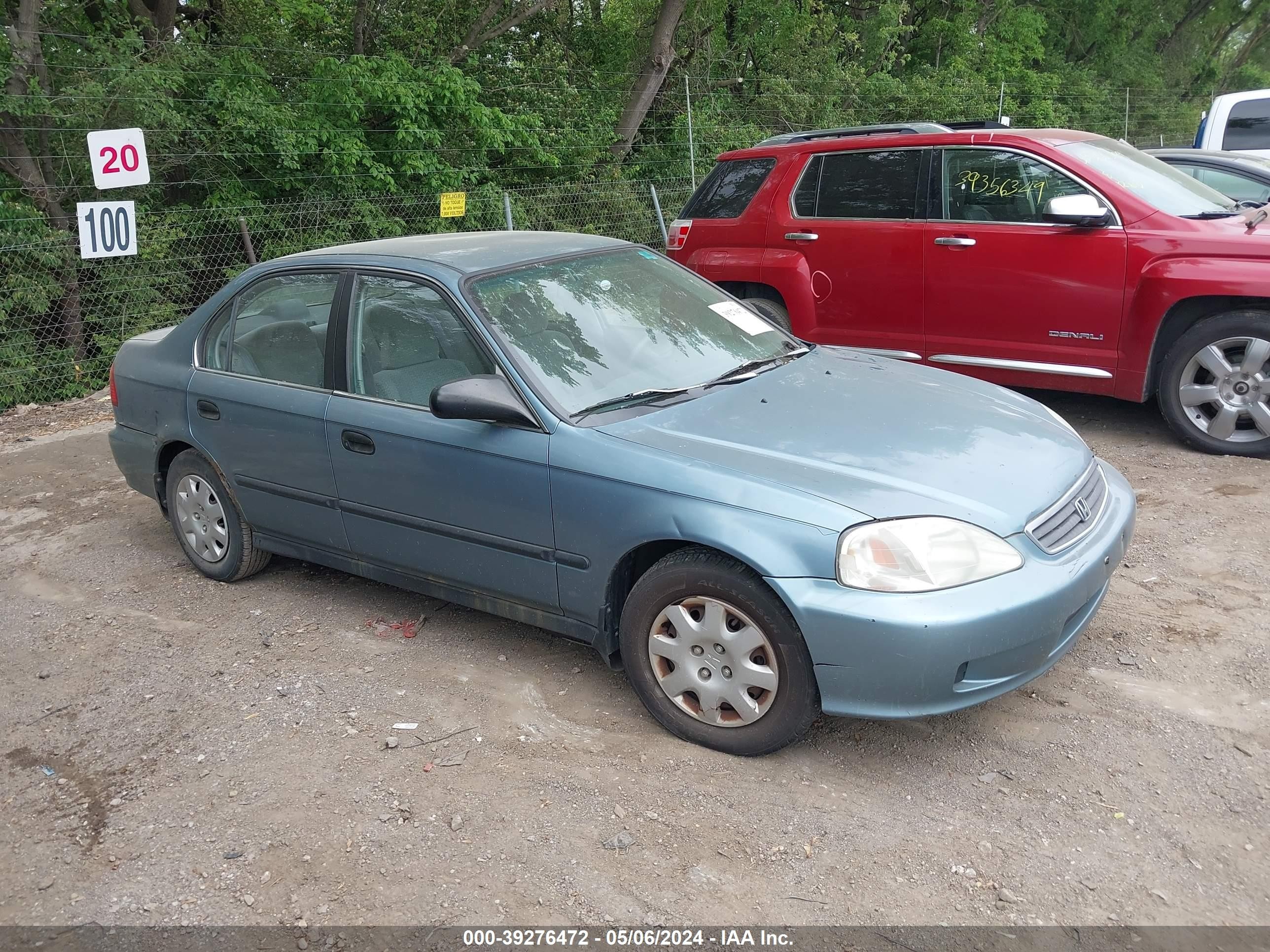 honda civic 2000 1hgej6674yl029927