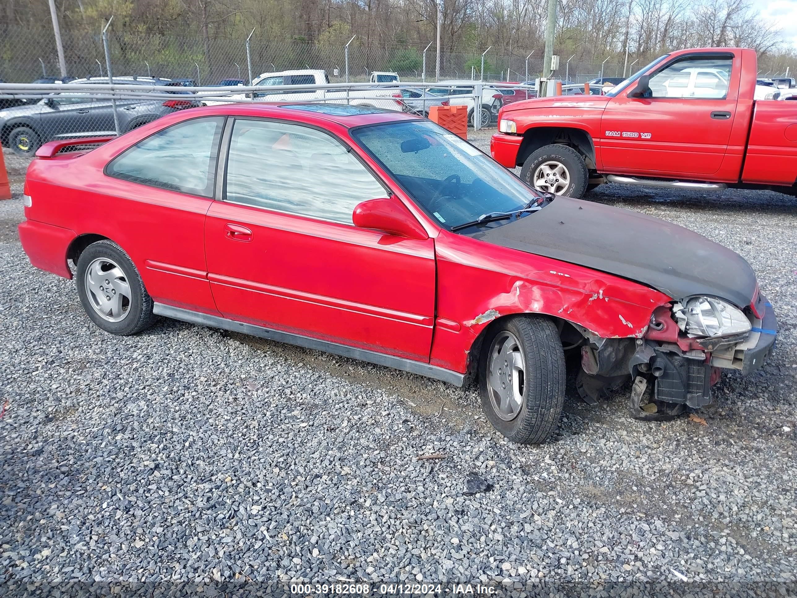 honda civic 1999 1hgej8249xl060922