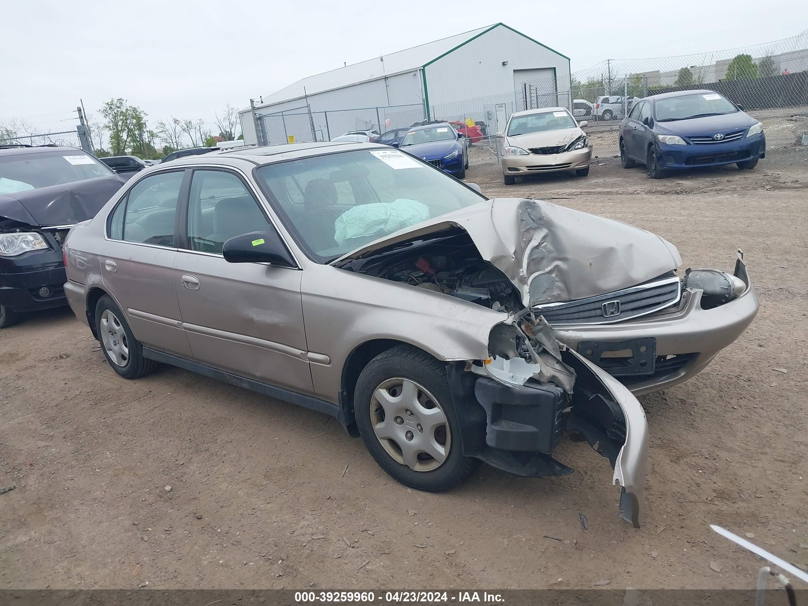 honda civic 2000 1hgej8542yl059995