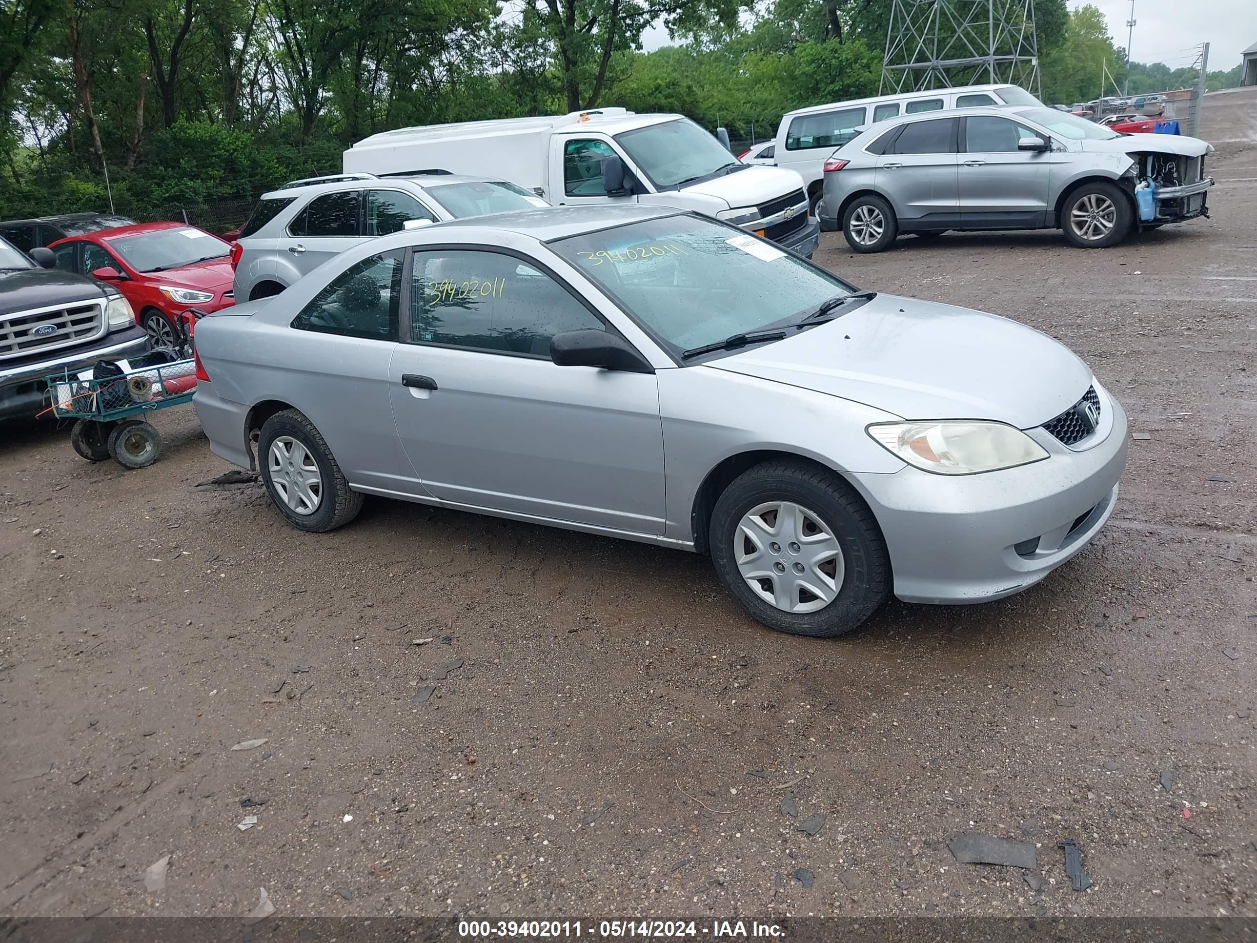 honda civic 2005 1hgem21195l071234