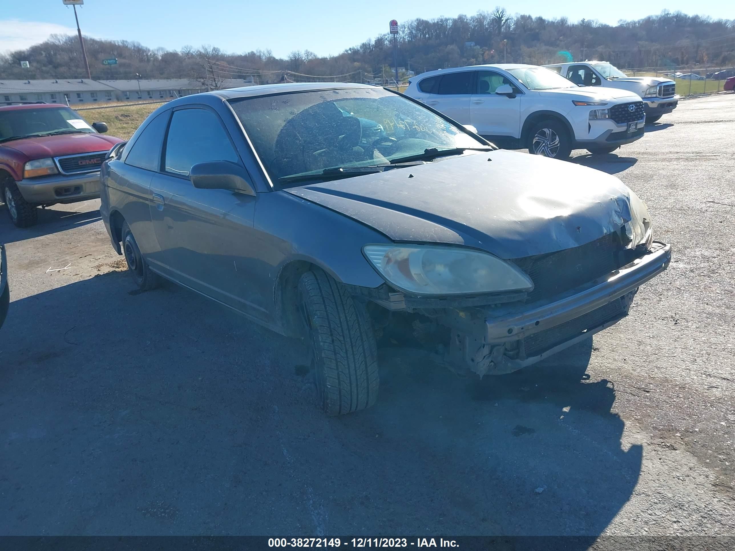 honda civic 2004 1hgem21914l051497