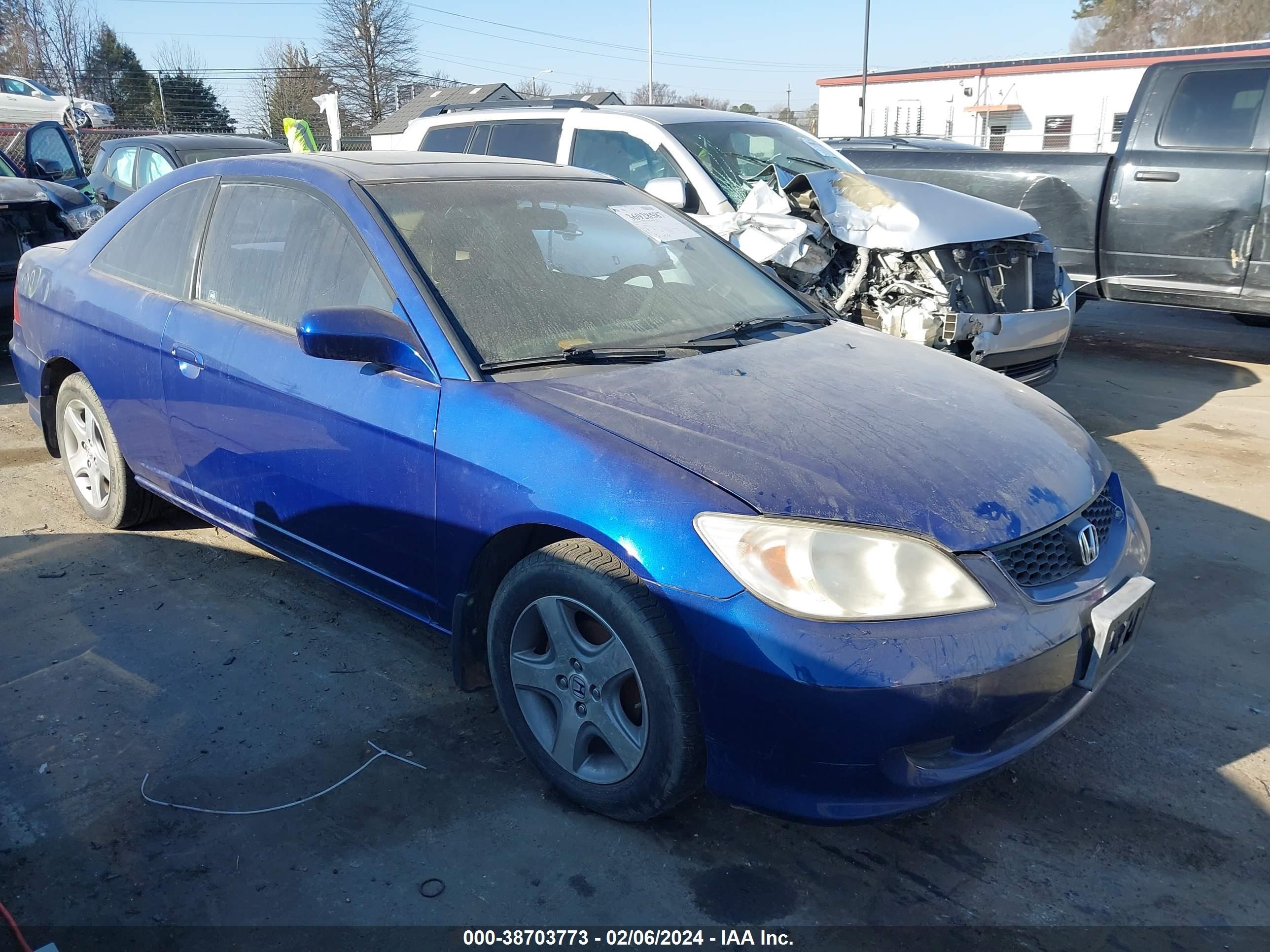 honda civic 2005 1hgem22055l066330