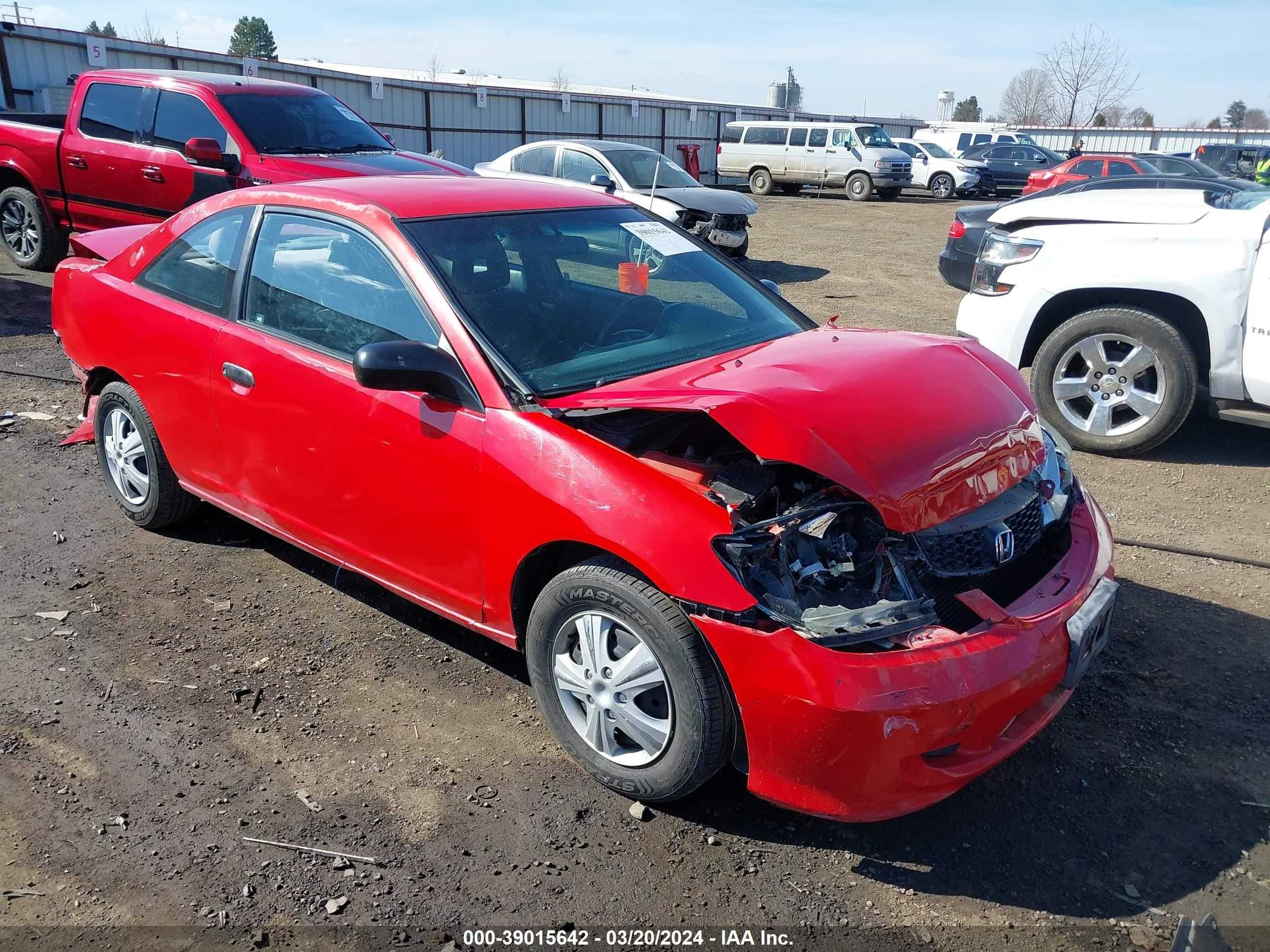 honda civic 2005 1hgem22155l029111